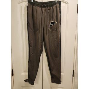 MEN'S NIKE SZ M NSW SPORT TRACK PANTS OLIVE GREEN BLACK CD4633-325 JOGGERS